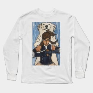 Avatar Korra Watercolour Long Sleeve T-Shirt